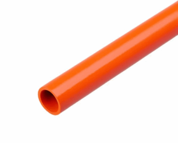 LJÓSLEIÐARARØR 40X3,7MM ORANGE